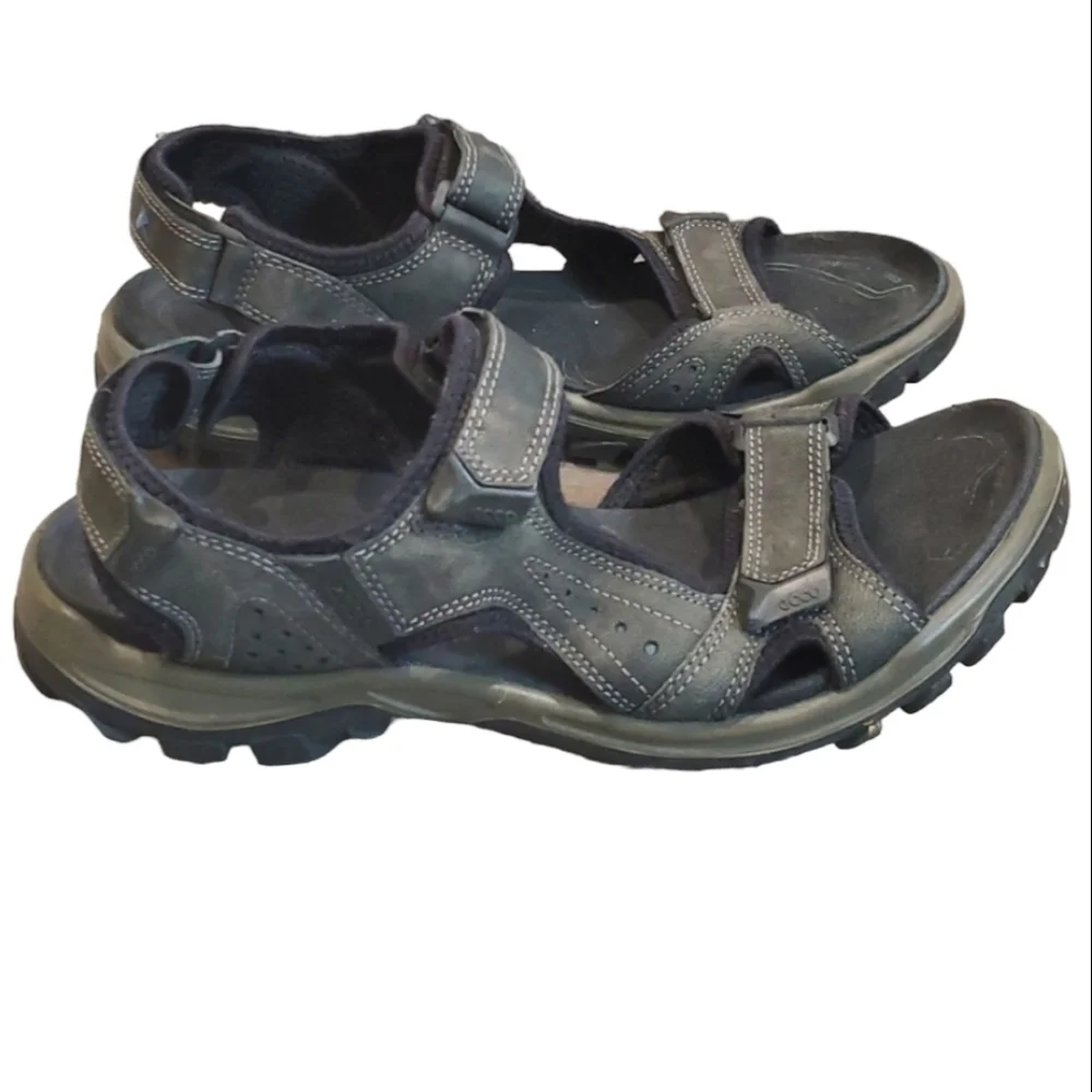 Ecco Mens Yucatan Hiking Outdoor Sandals shoes sz EUR 47 US 13-13.5